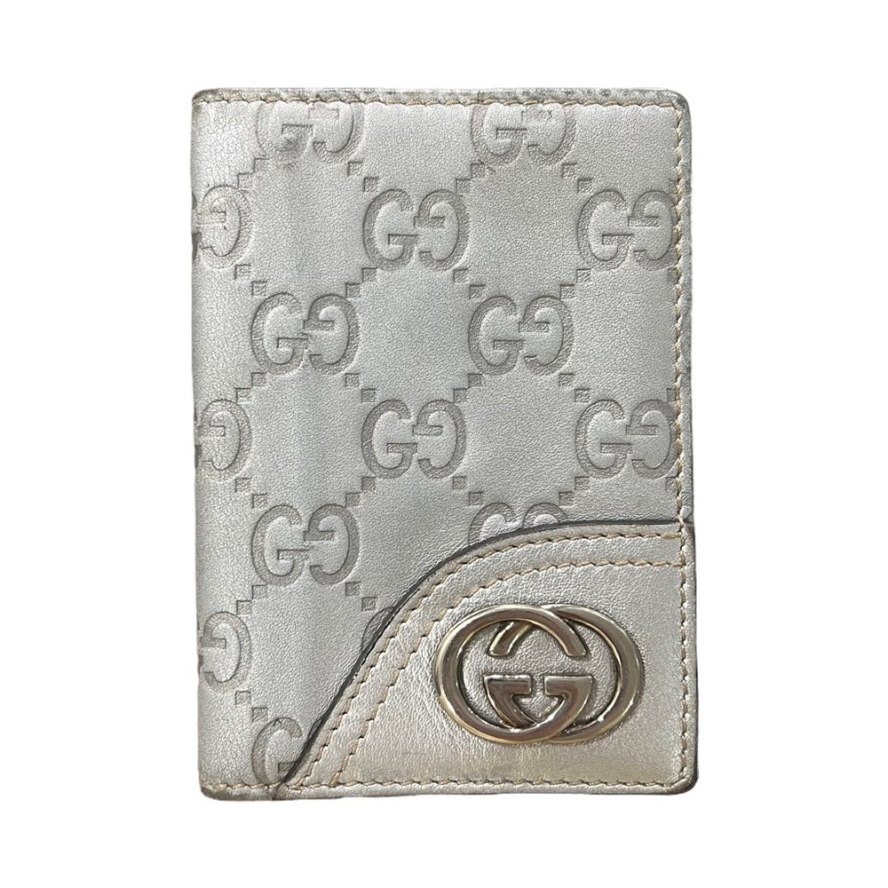 Gucci Monogram Card Holder Wallet
